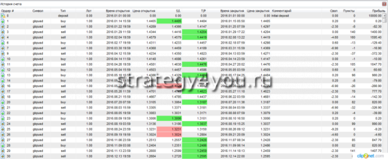 подробный отчет 1