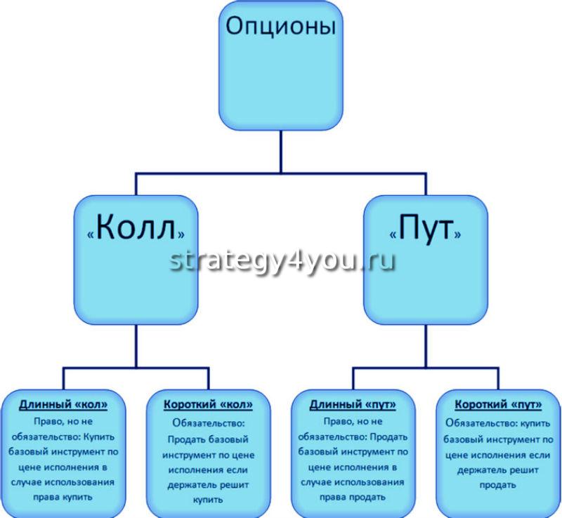 права и обязательства в опционах