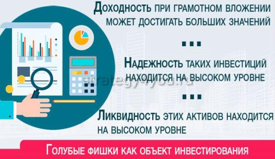 голубые фишки как объект инвестирования