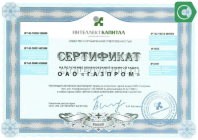 акции Газпрома