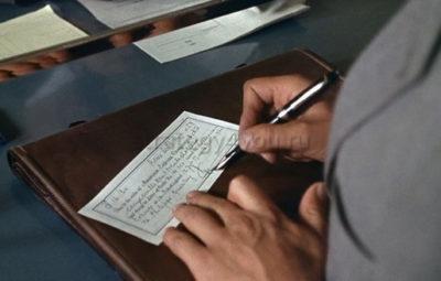 как правильно выписывают чек