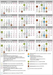 календарь экспирации на 2019