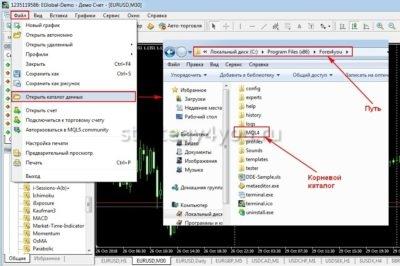 установка индикатора