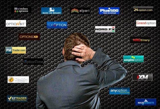 выбор брокера бинарных опционов
