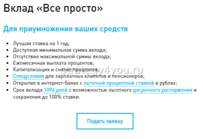 СМП банк вклад Все просто