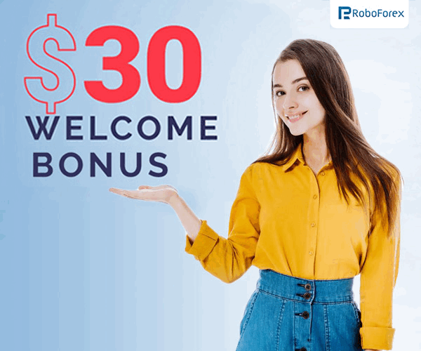 RoboForex: бонус $30 на старт