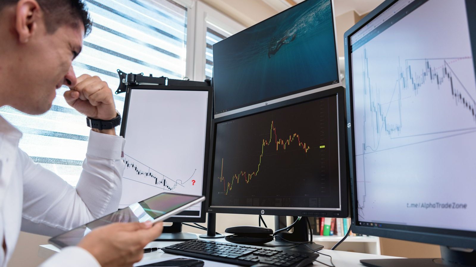 Trader upset by a losing trade — common FVG mistakes